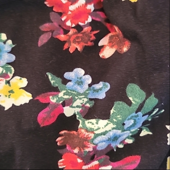 2 Pairs: Flower Print Legging - Picture 5 of 6